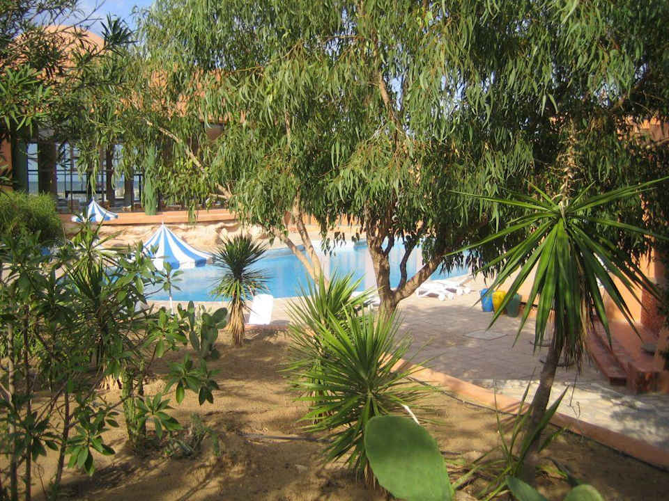 Pool in der Bungalowanlage El Ksar Resort & Thalasso