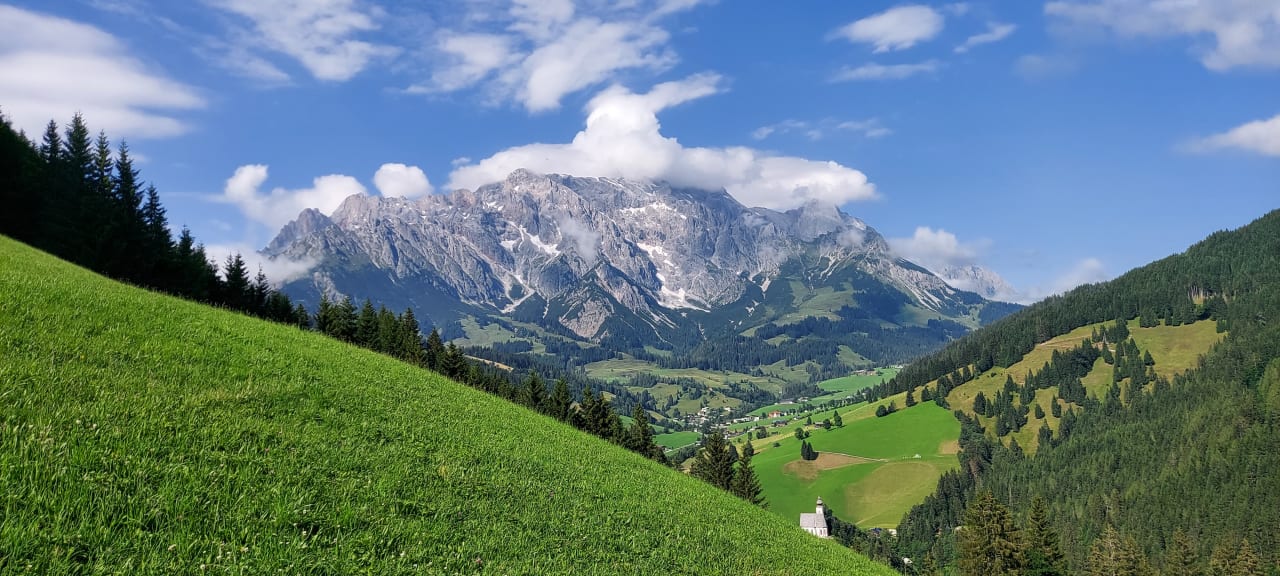 Ausblick Highking Chalet Grünegg