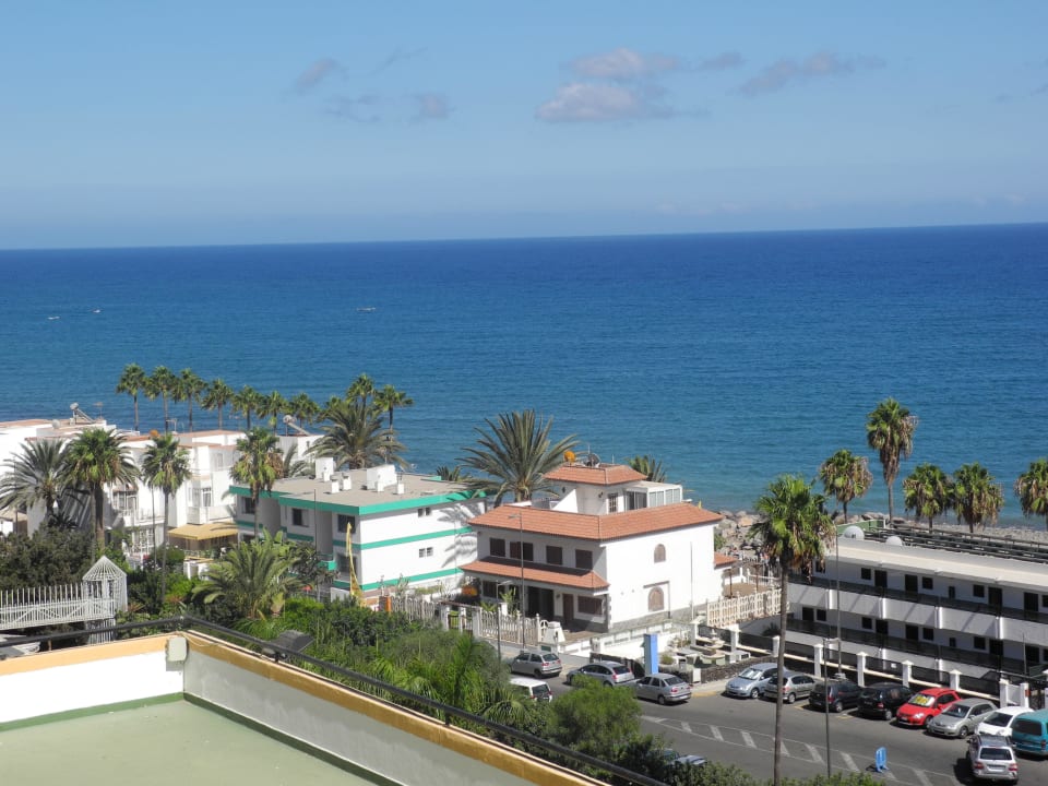 Ausblick aus dem Zimmer allsun Hotel Lucana