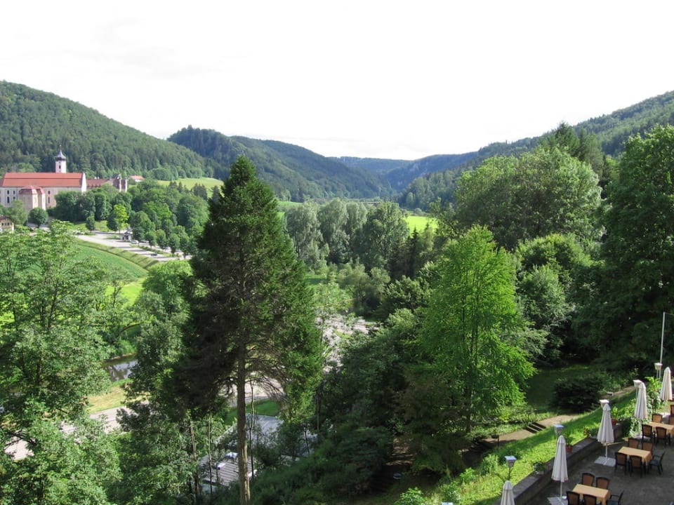 Blick vom Balkon  Gäste- & Tagungshaus Maria Trost