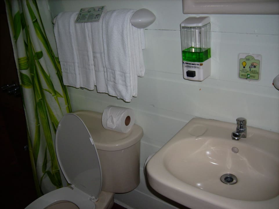 Badezimmer Hotel Pachira Lodge