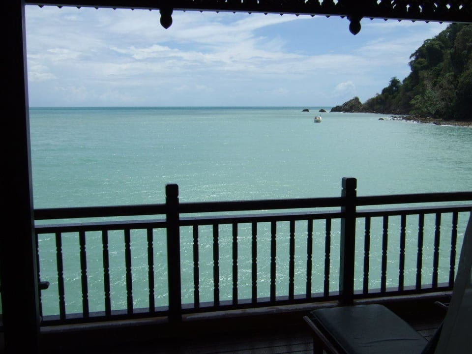 Ausblick vom Balkon Berjaya Langkawi Resort