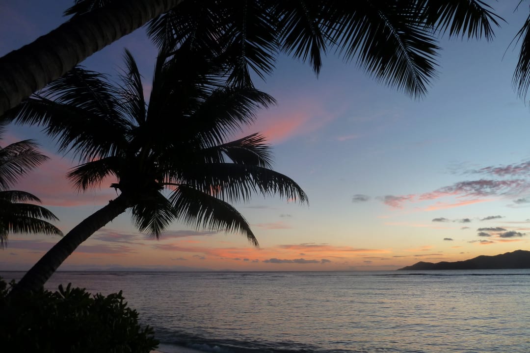 Sonnenuntergang La Digue Island Lodge La Digue Island Lodge