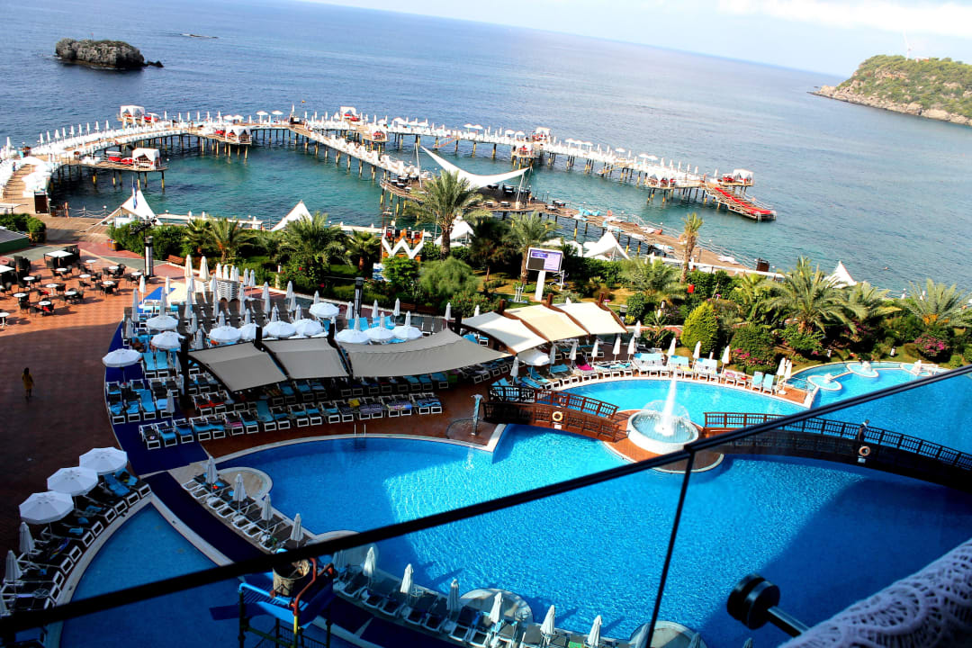 Room with view on sea Granada Luxury Okurcalar