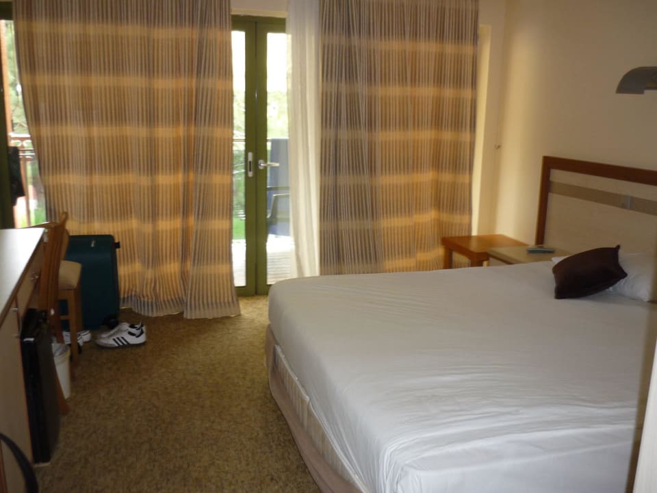 Blick von Zimmereingang AQI Pegasos World