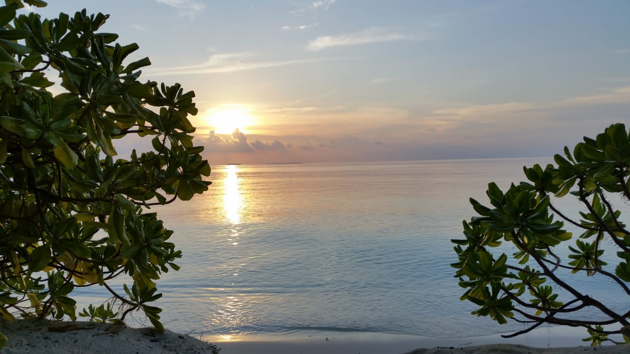 Ausblick Angaga Island Resort