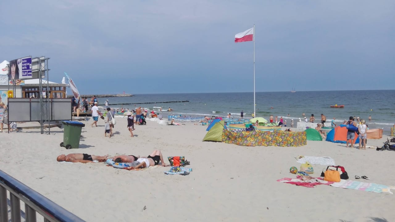 Der schöne Strand von Kolberr San Medical SPA