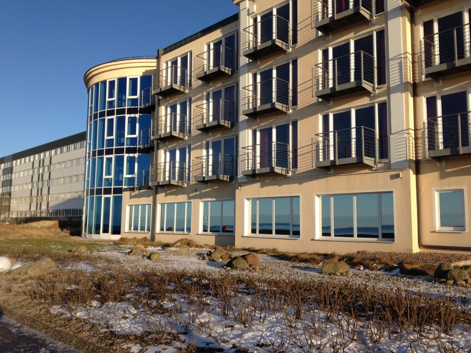 Sauna Außenansicht Strandhotel Georgshöhe