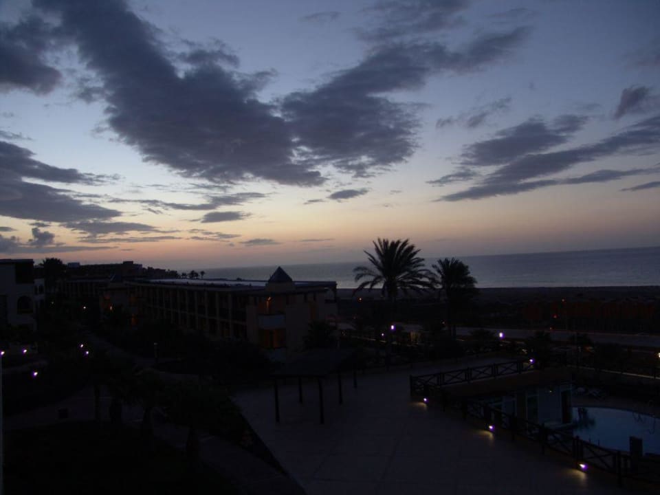 Sonnenaufgang vom Zimmer Occidental Jandía Playa