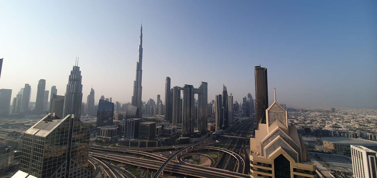 Ausblick Shangri-La Hotel Dubai