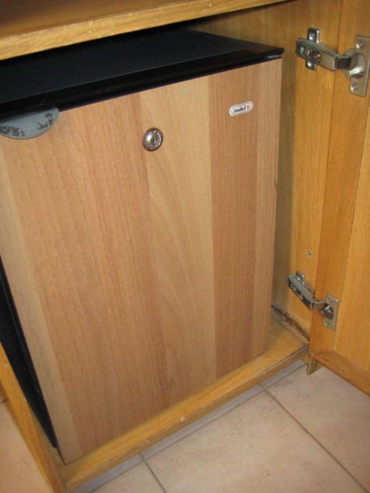 Kühlschrank im Fernsehschrank Hotel The Windsor
