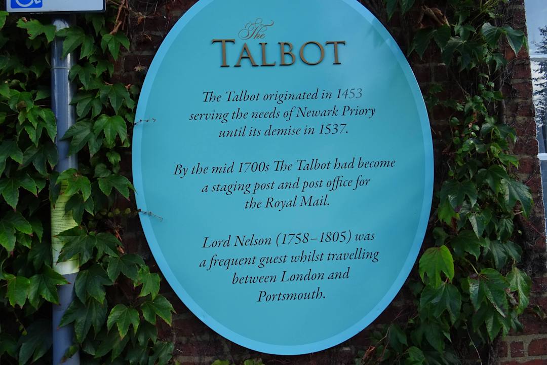 Geschichte des Hotels Hotel The Talbot Inn