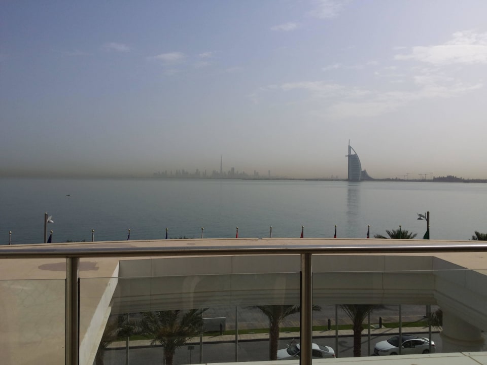 Aussicht vom Balkon Waldorf Astoria Dubai Palm Jumeirah