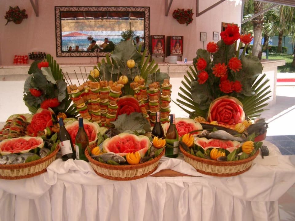 Fischbuffet Strandbar Hotel Miramare Beach