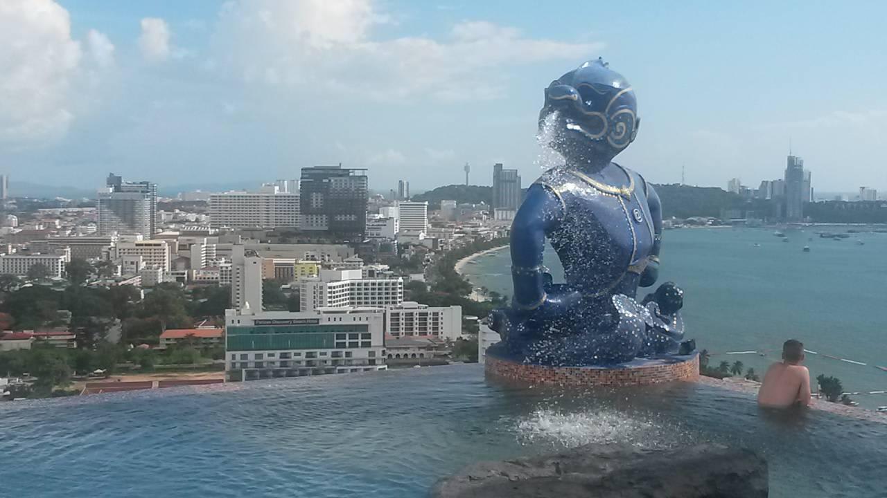 Blick auf Südpattaya Siam@Siam Design Hotel Pattaya