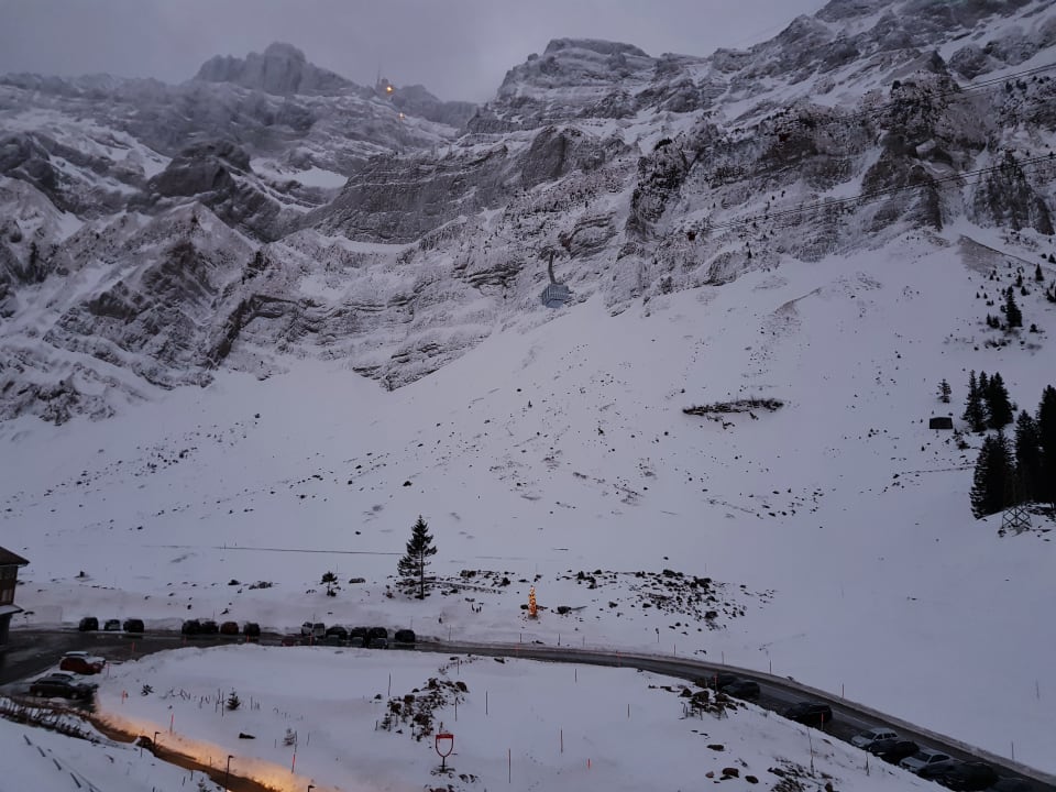 Ausblick Säntis - das Hotel