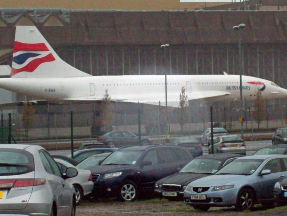 Hinter dem Hotel Hilton Garden Inn London Heathrow Airport