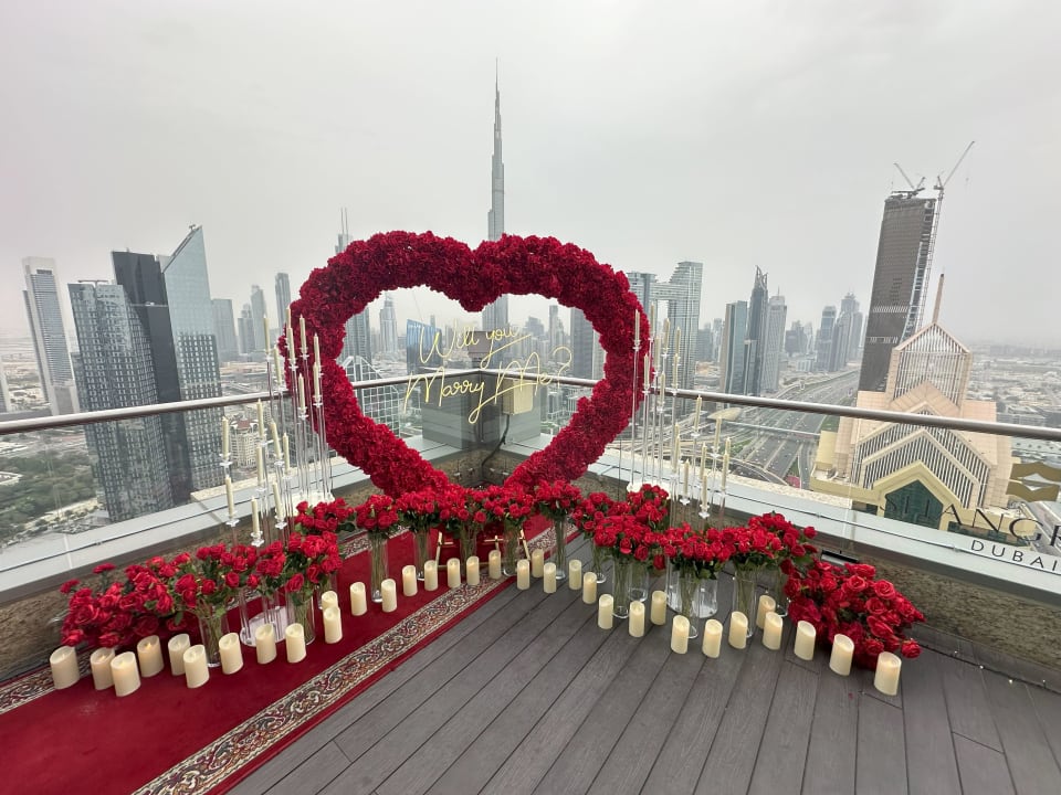 Ausblick Shangri-La Hotel Dubai