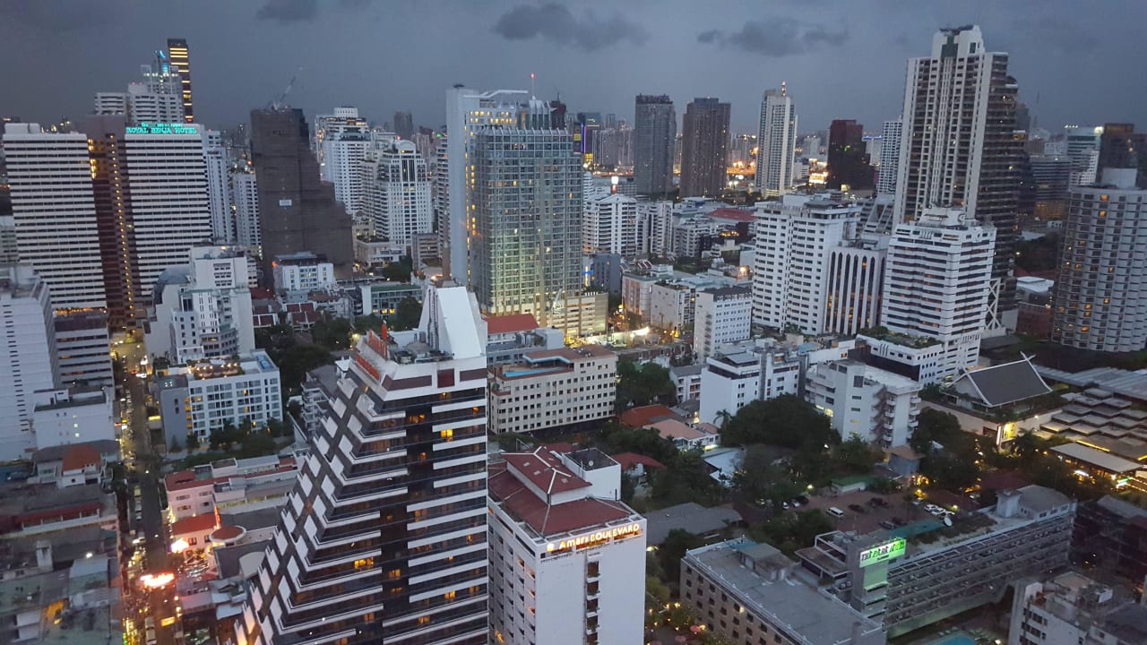 Ausblick von der Club Lounge The Landmark Bangkok