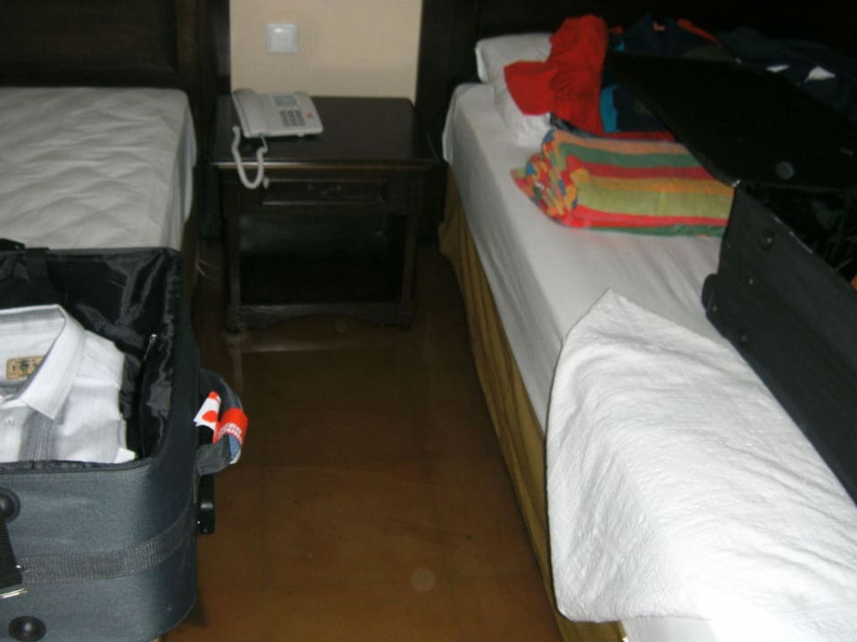 Landunter nach heftigem Regen Greenwood Kemer Resort