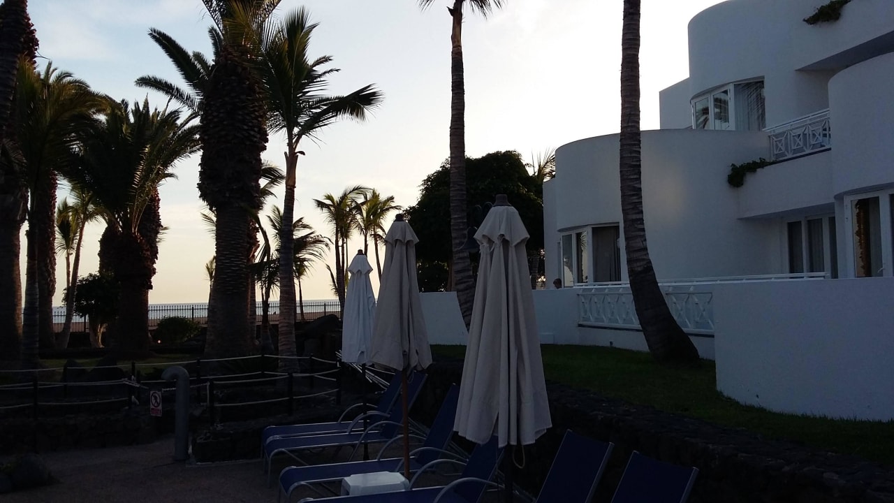 Seitlicher Blick von Terrasse Hipotels La Geria