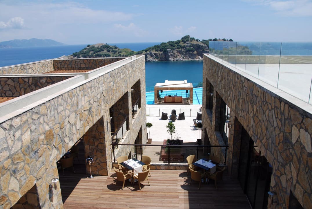 Blick auf Baba Insel und Radio Senico TUI BLUE Seno - Adults Only