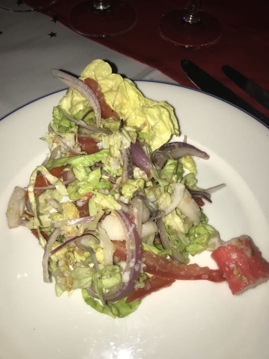 Vorspeise am Fischabend Hotel El Mouradi Djerba Menzel