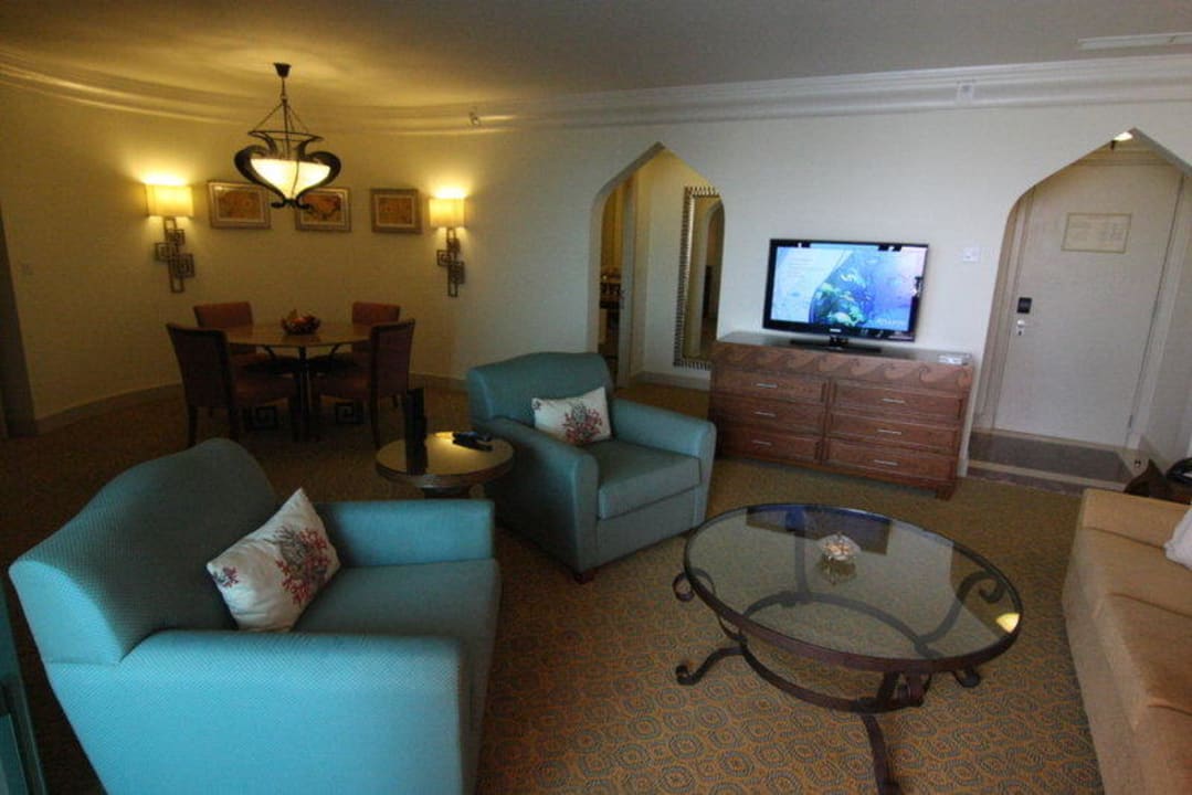 Terrace Suite Wohnzimmer Atlantis, The Palm