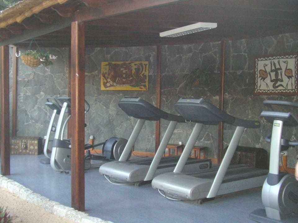 Fitnessgeräte draußen Seaside Hotel Palm Beach