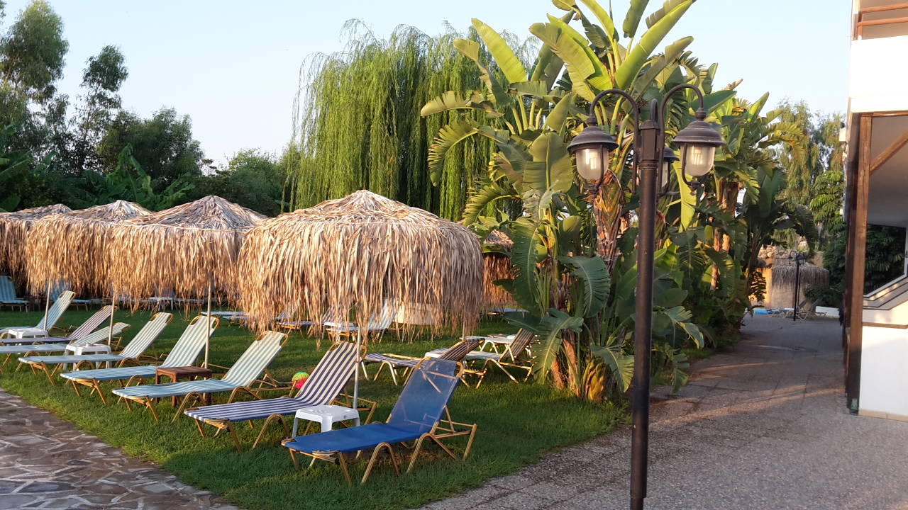 Schattige Plätze Hotel Aquarius Beach