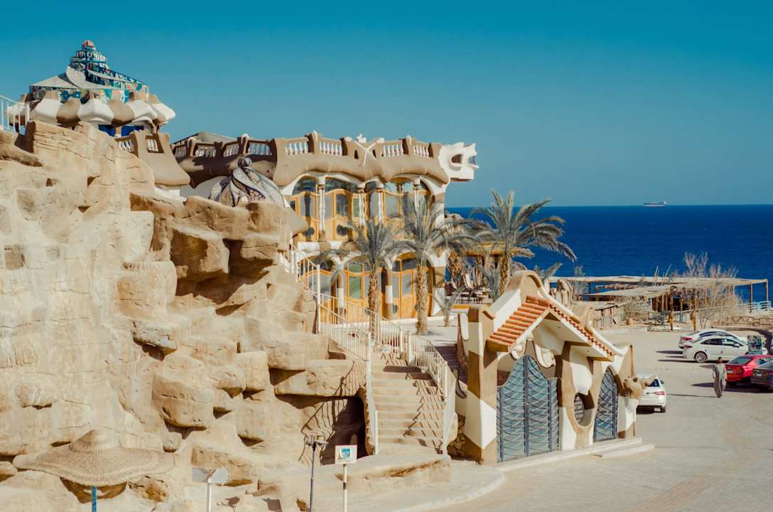 Ausblick Sharks Bay Resort Aqua Park & Diving Center