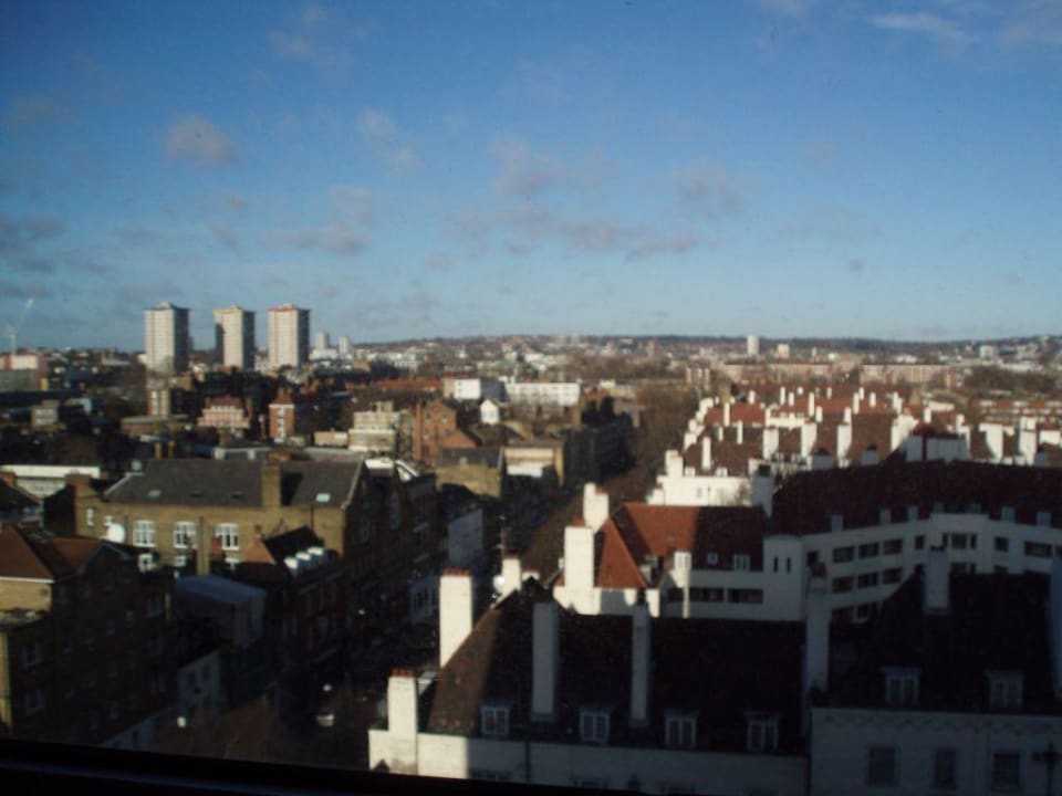 Ausblick aus dem Zimmer im 8.Stock Hotel Pullman London St. Pancras