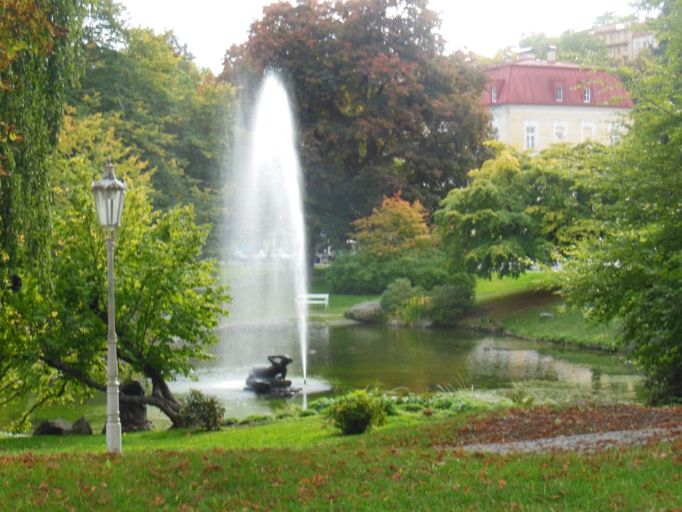 Gartenanlage Kurhotel Royal Marienbad