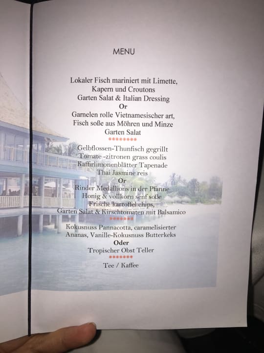 Gastro Kuramathi Maldives