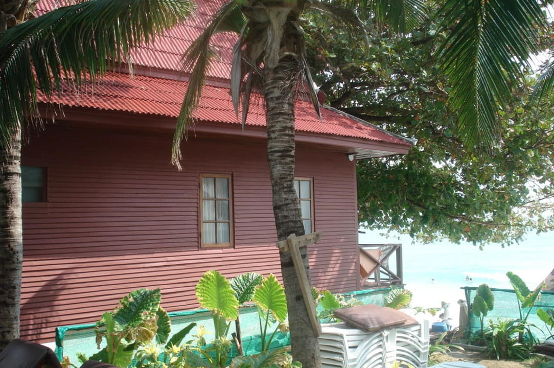 Beachbungalow von der Seite Hotel Samui Lagoon Bay