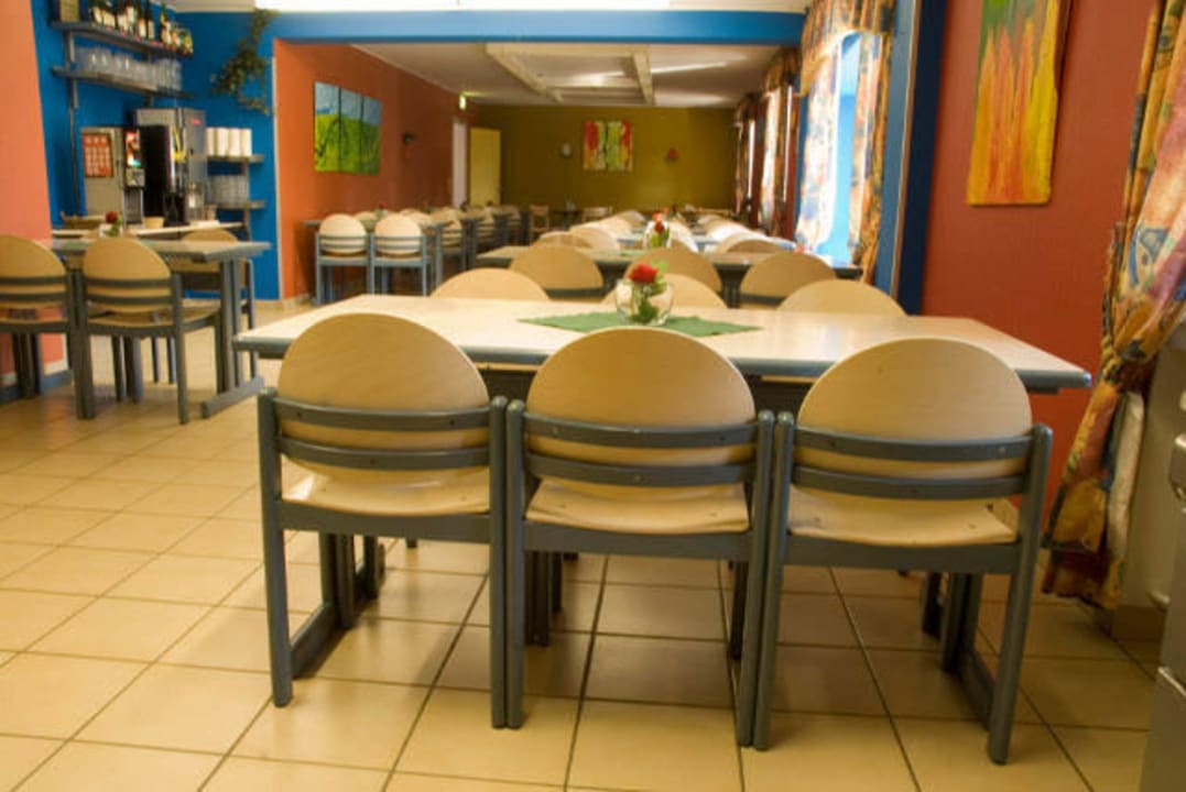 Part of our dining area Youth Hostel Hollenfels