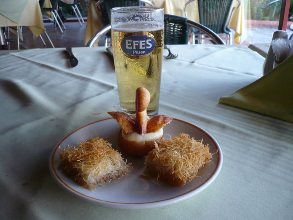 Der Schwan war sehr lecker Side Bay Hotel