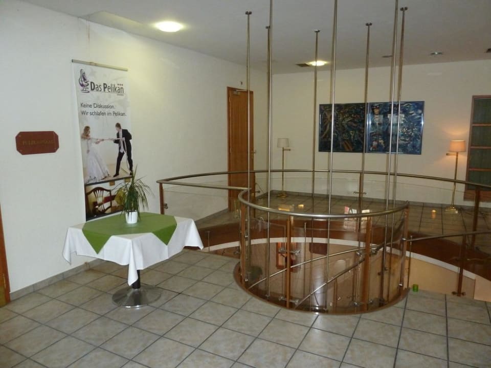 Treppenhaus Hotel Pelikan