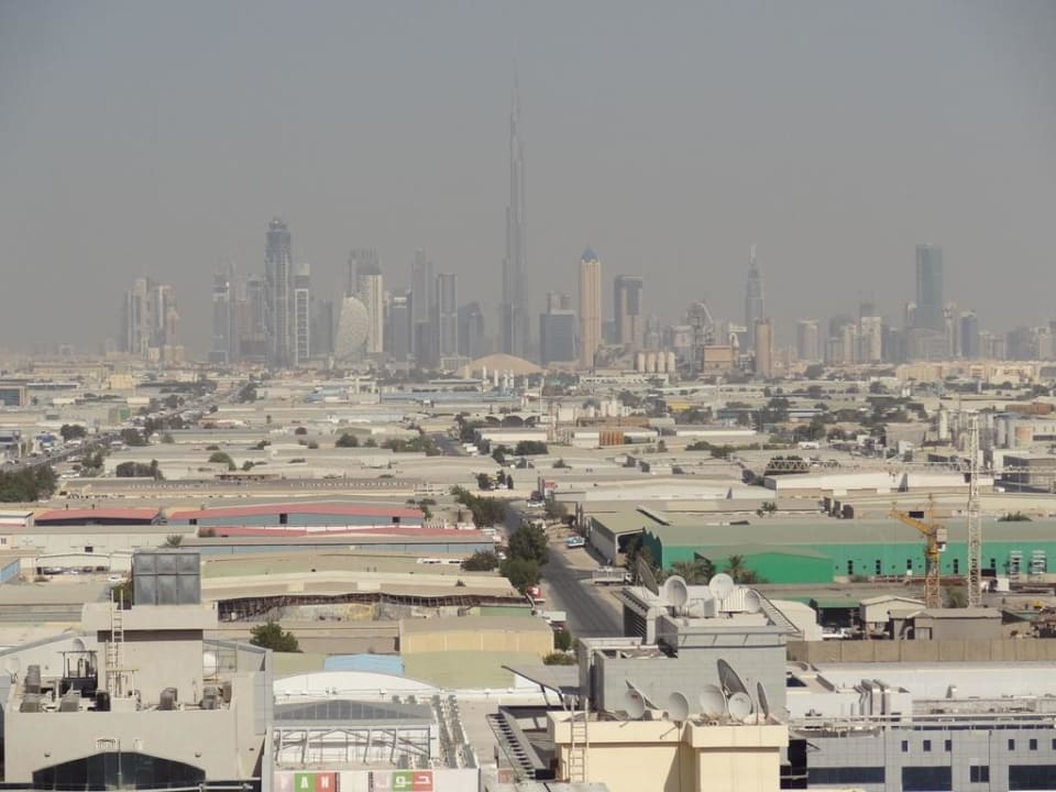 Ausblick vom 8. Stock des Hotels Citymax Hotel Al Barsha