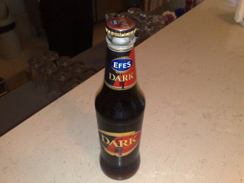 Spitzenbier von Efes Onkel Hotels - Beldibi Resort