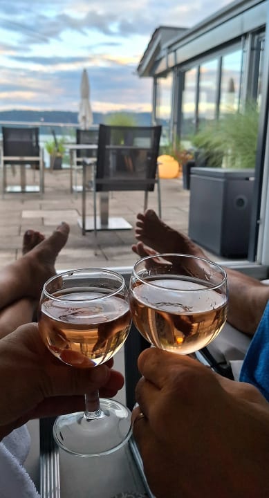 Ausblick Lupinenhotel Bodensee