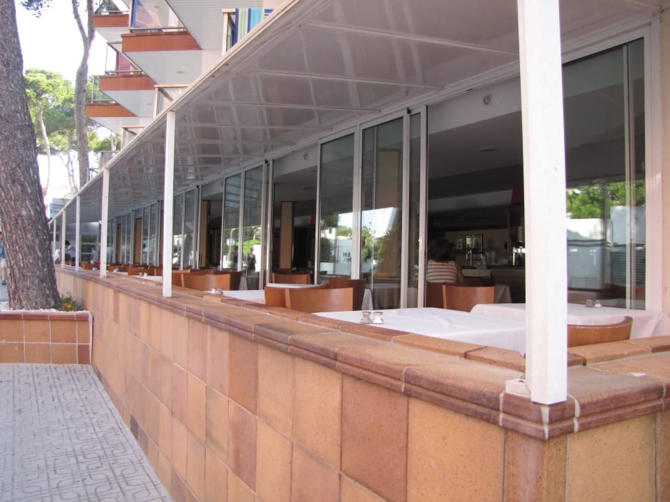 Restaurantterrasse Hotel Clumba