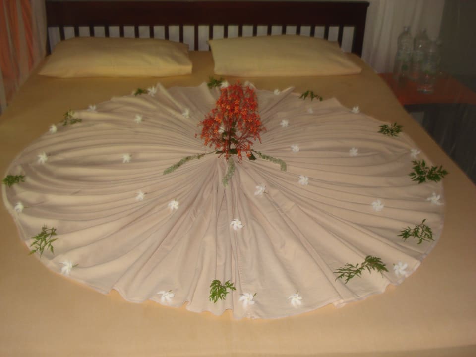 Bettdekoration Hotel Sri Lanka Ayurveda Garden & Shakti Villa