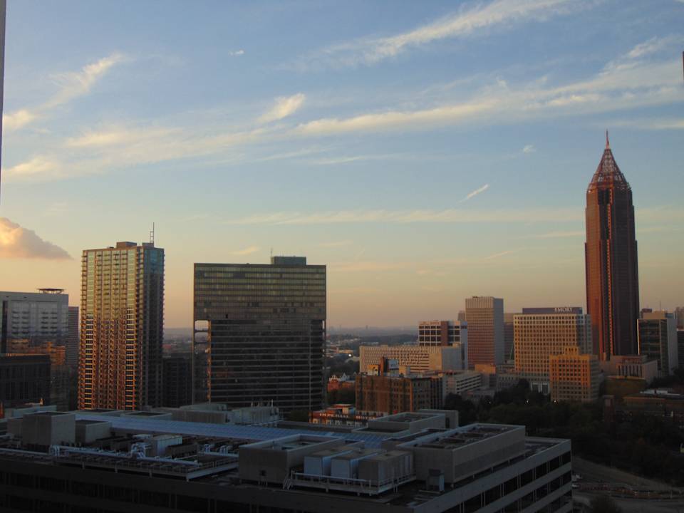 Ausblick Hotel Hilton Atlanta
