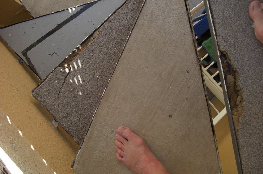 Stufen der Dachterrasse Los Olivos Beach Resort