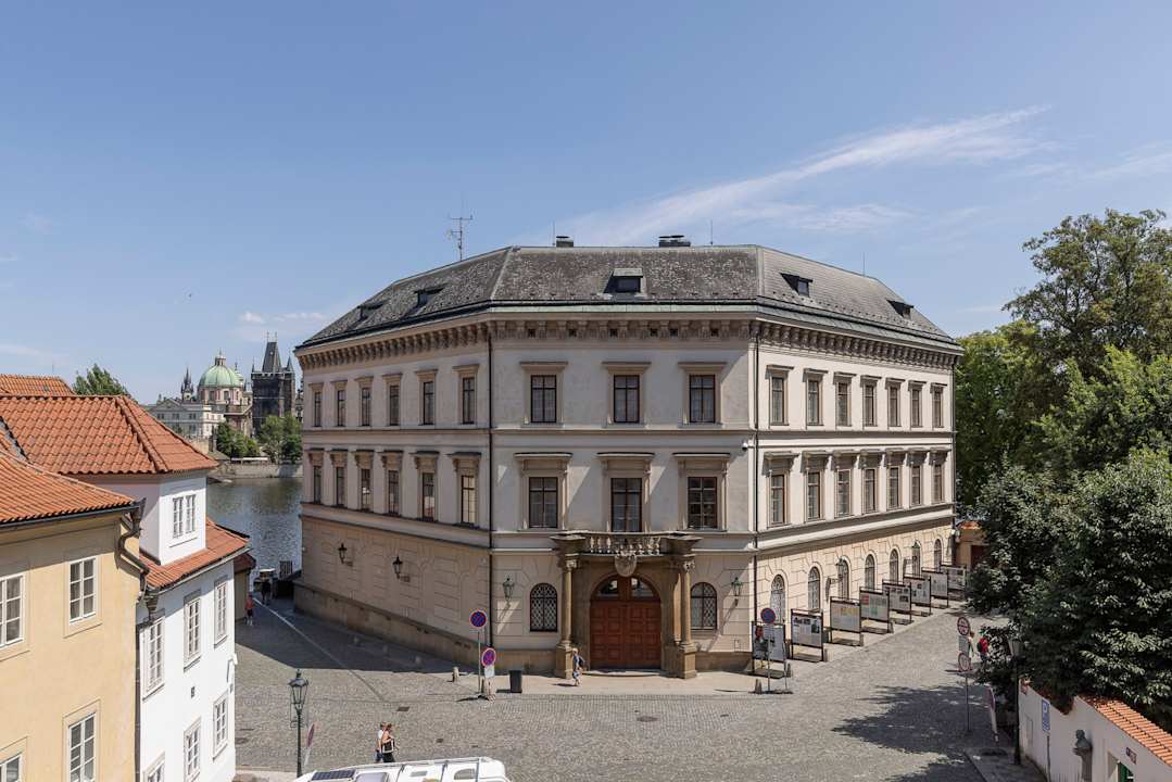 Ausblick Pytloun Kampa Garden Hotel Prague