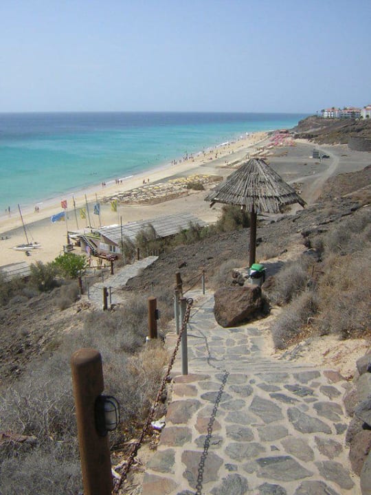 Weg zum Sandstrand ROBINSON ESQUINZO PLAYA