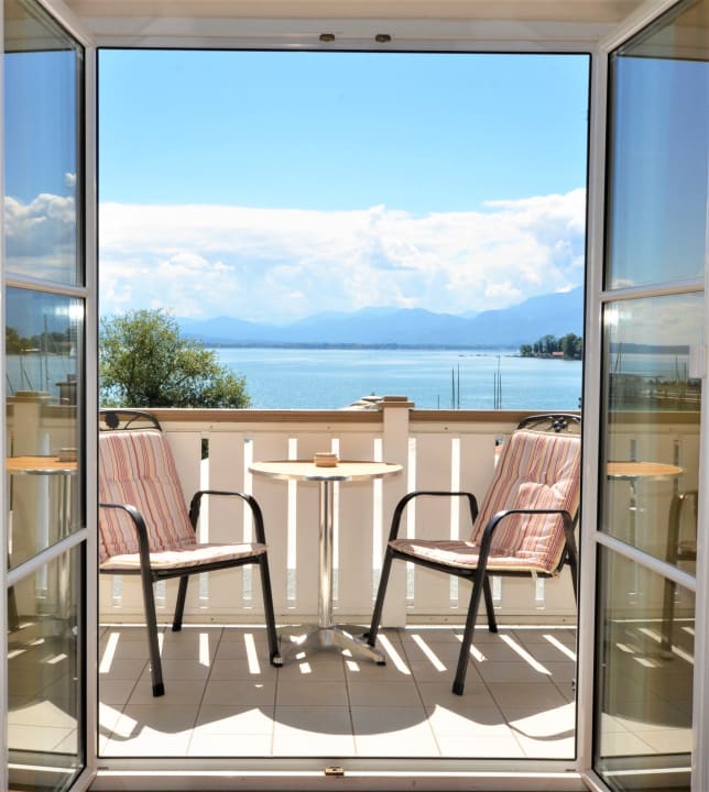 Ausblick Ferienresidenz Chiemseestern