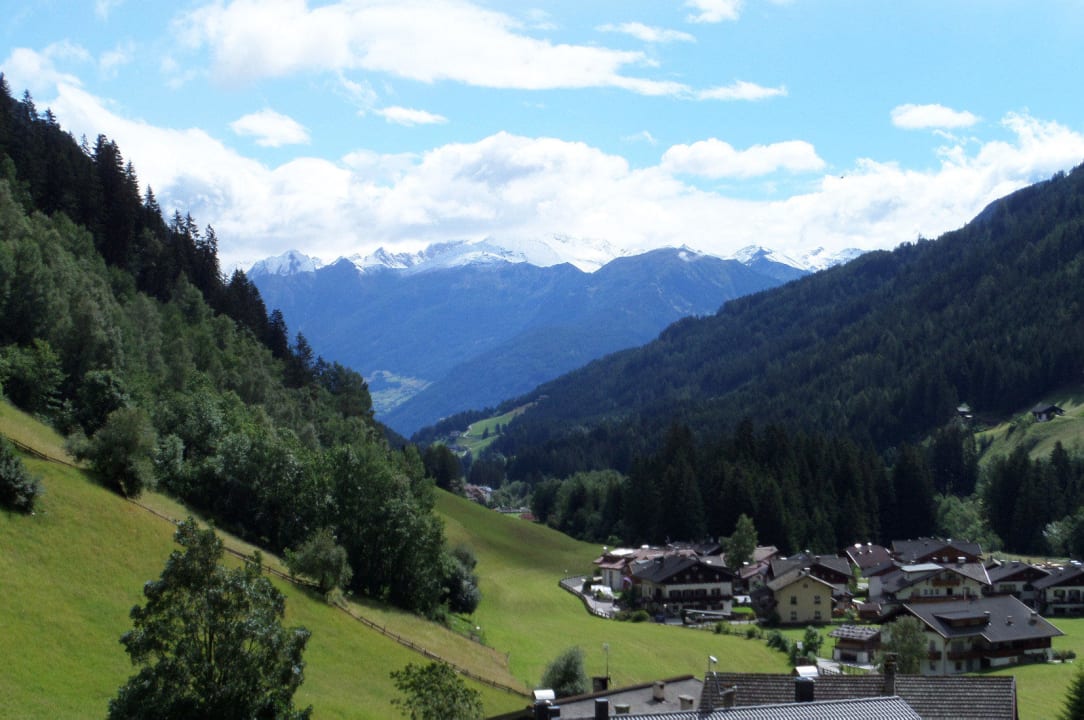 Der Blick aus unserem Zimmer Berghotel Ratschings