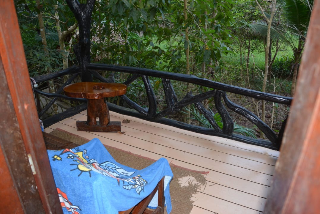 Unsere kleine Terrasse Khao Sok Paradise Resort